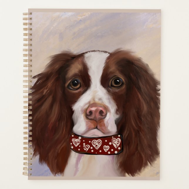ENGLISH SPRINGER SPANIEL PLANER (Vorderseite)