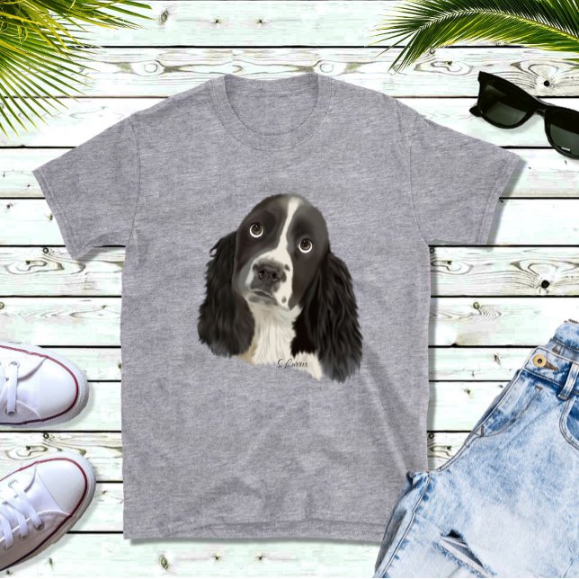 English Springer Spaniel Puppy T-Shirt (Von Creator hochgeladen)