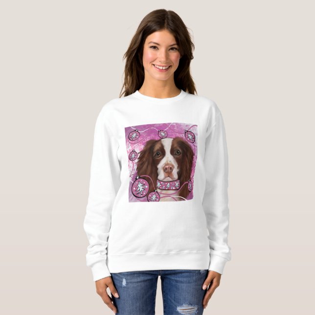 ENGLISH SPRINGER SPANIEL SWEATSHIRT (Vorne ganz)