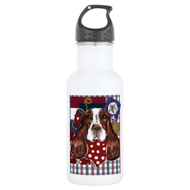 ENGLISH SPRINGER SPANIEL TRINKFLASCHE (Vorderseite)