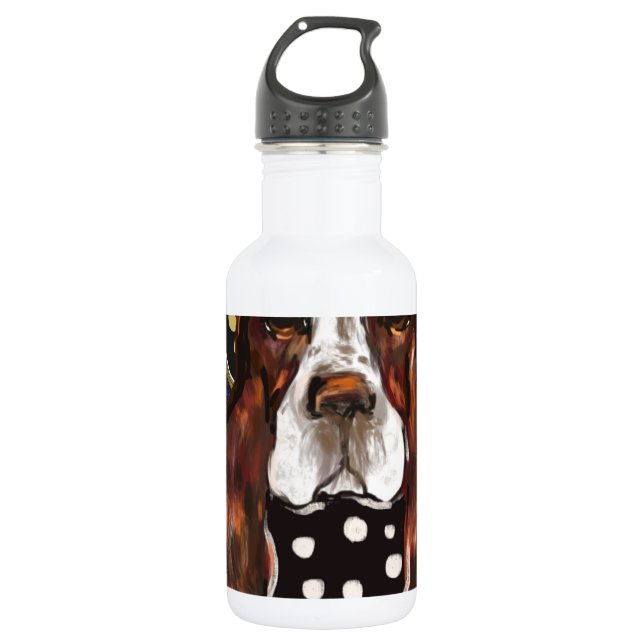 ENGLISH SPRINGER SPANIEL TRINKFLASCHE (Vorderseite)