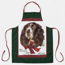 English Springer Spaniel Weihnachtsgeschenke Schürze