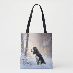 English Springer Spanier Let It Snow Christmas