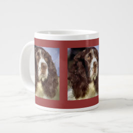 English Springer Spanisch Art Jumbo-Tasse