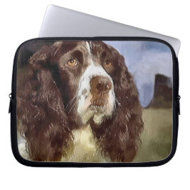 English Springer Spanisch Art Laptopschutzhülle