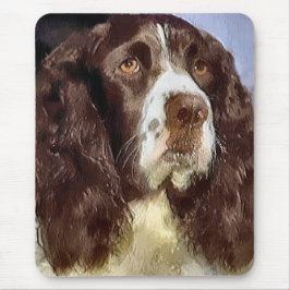 English Springer Spanish Art Gifts Mousepad