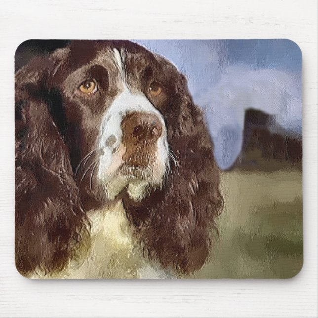 English Springer Spanish Art Gifts Mousepad (Vorne)