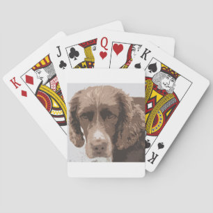 English Springer Spielkarten