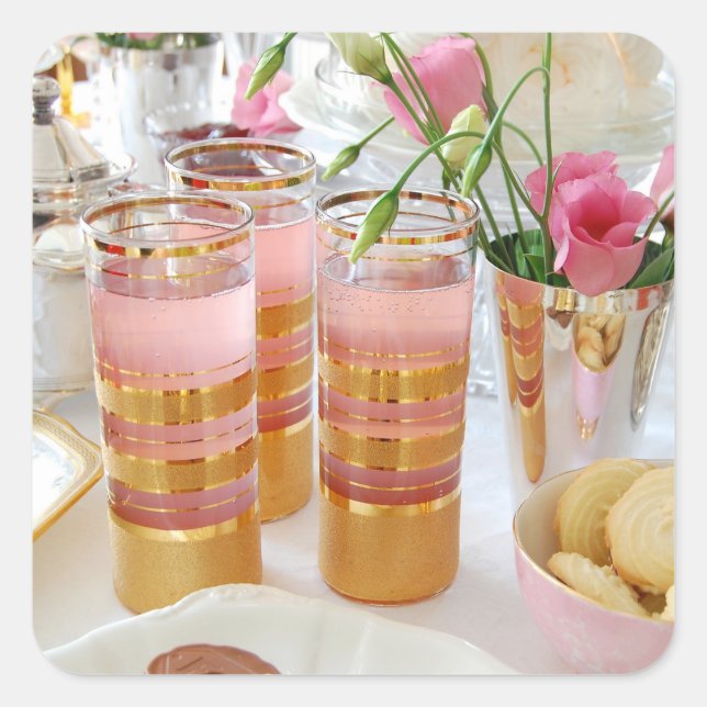 English Tea Pink Lemonade Aufkleber (Vorderseite)