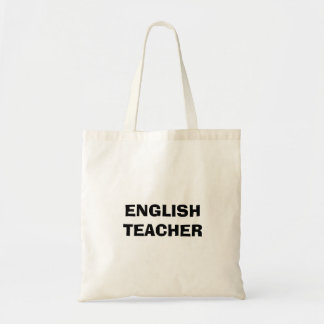 English Teacher Profession Tote Bag Tragetasche