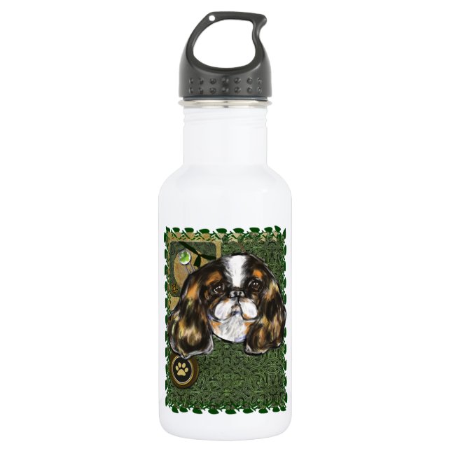 ENGLISH TOY SPANIEL EDELSTAHLFLASCHE (Vorderseite)