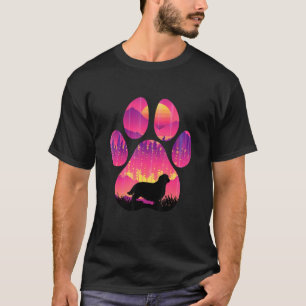 English Toy Spaniel Paw Mama Vater Dog Women Men T-Shirt