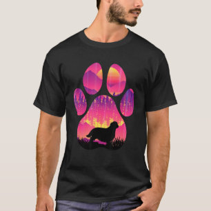 English Toy Spaniel Paw Mama Vater Dog Women Men T-Shirt