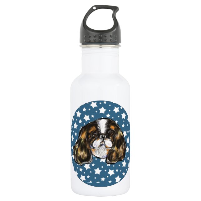 ENGLISH TOY SPANIEL TRINKFLASCHE (Vorderseite)