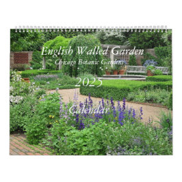 English Walled Garden 2025 Kalender