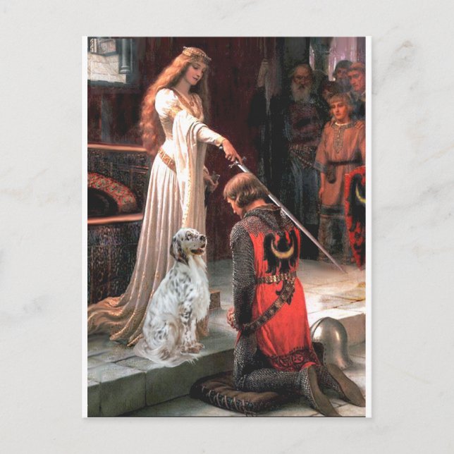 EnglishSet 1 - The Accolade Postkarte (Vorderseite)