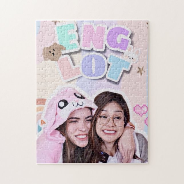 Englot Engfa and Chartlotte Beauty Queens Thai GL Puzzle (Vertikal)