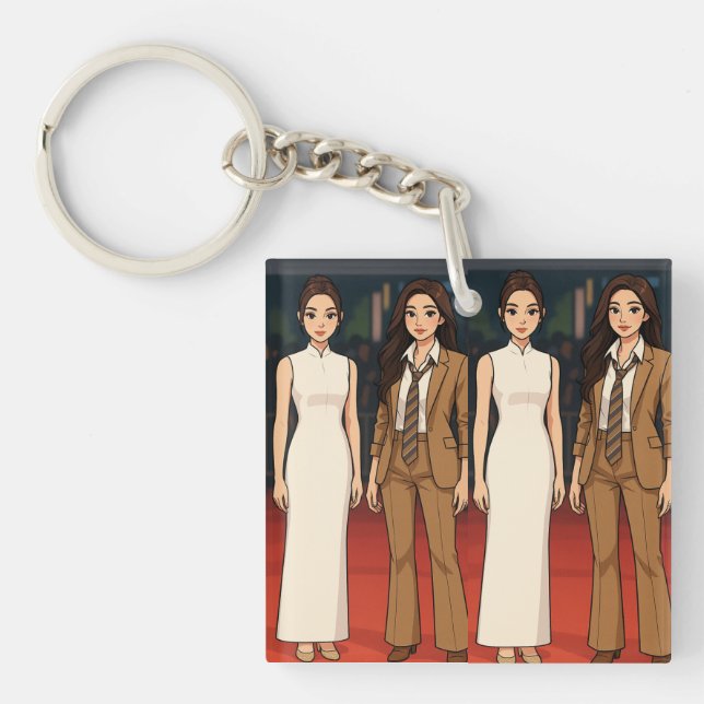 Englot Kazz Awards Premire, Engfa & Charlotte  Schlüsselanhänger (Vorderseite)