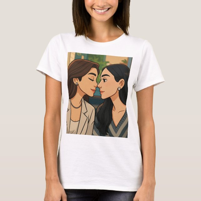 ENGLOT Thai GL Couple: Engfa and Charlotte SML T-Shirt (Vorderseite)