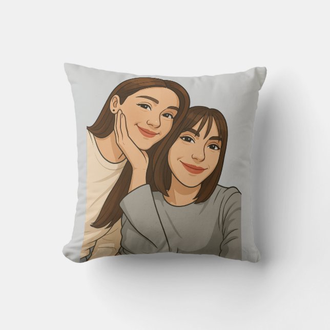 Englot Thai GL Engfa and Charlotte Ship Couple Kissen (Vorderseite)