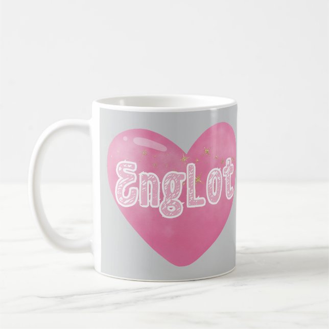 Englot Thai GL Heart Love, Engfa and Charlotte Kaffeetasse (Links)