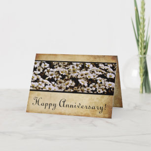 Enhanced Dasies Happy Anniversary Karte