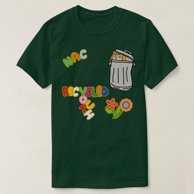 Enids Gerecycelt Youth DIY Polo (Design vorne)