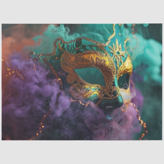 Enigma Masquerade Design Serie 10 Seidenpapier (Vorderseite)