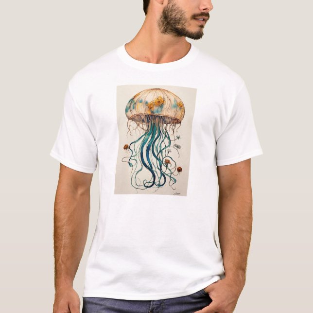 Enigmatic Jellyfish T-Shirt (Vorderseite)