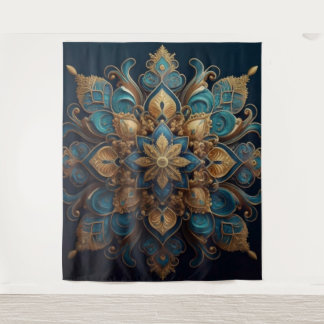 Enigmatic Medallion Tapestry Wandteppich