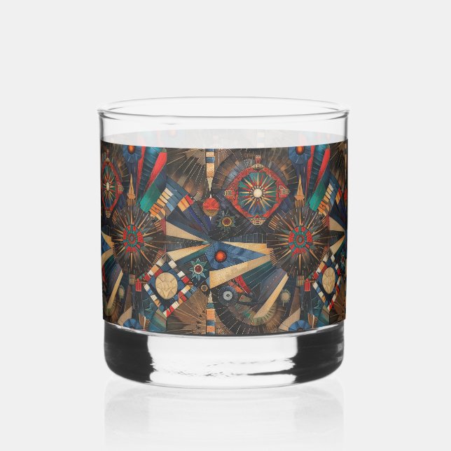 Enigmatic Navy, Roc Whiskyglas (Vorderseite)