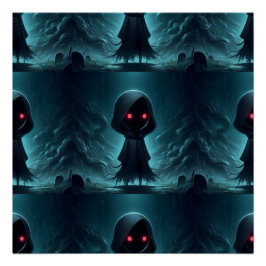 Enigmatic Night Wanderer Poster