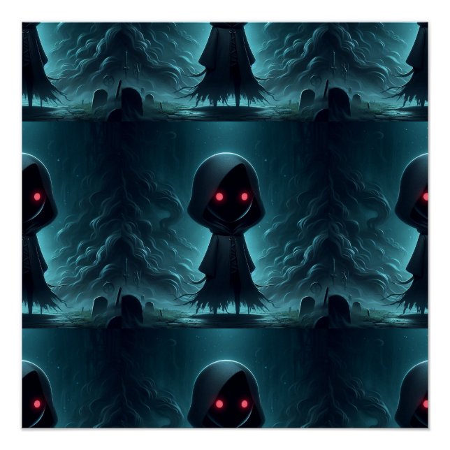 Enigmatic Night Wanderer Poster (Vorderseite)