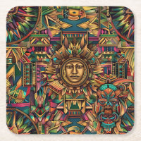 Enigmatischer blauer "Aztec Dream" Trinkküste