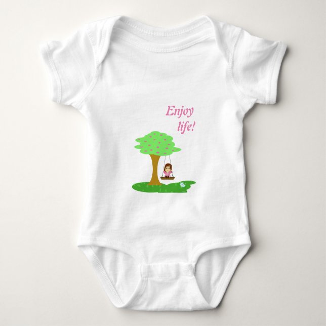 Enjoy life! T-Shirt (Vorderseite)