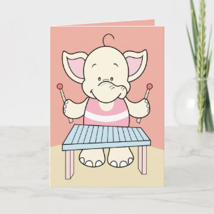 Enjoy the Music Greeting Card Dankeskarte