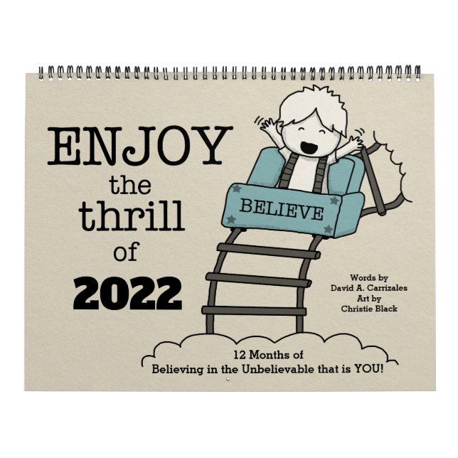 Enjoy the Thrill of 2022 Kalender (Titelbild)