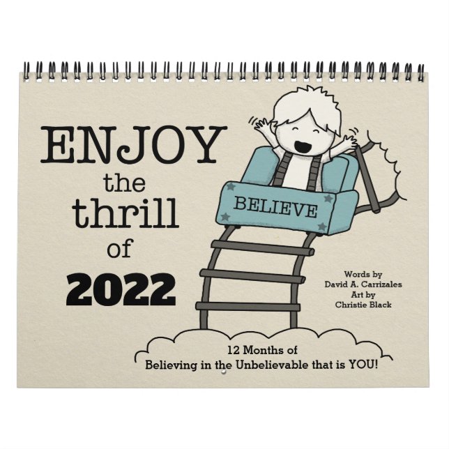 Enjoy the Thrill of 2022 Kalender (Titelbild)