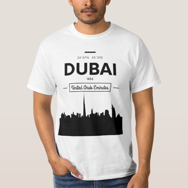 Enjoy Tourists Dubai UAE Novelty Graphic Tees & Co (Vorderseite)