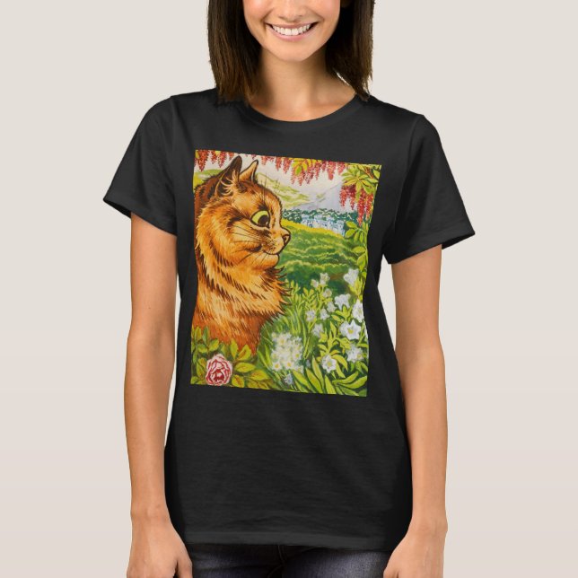 Enjoying the View by Louis Wain T-Shirt (Vorderseite)