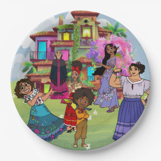 Enkantenplatte Pappteller