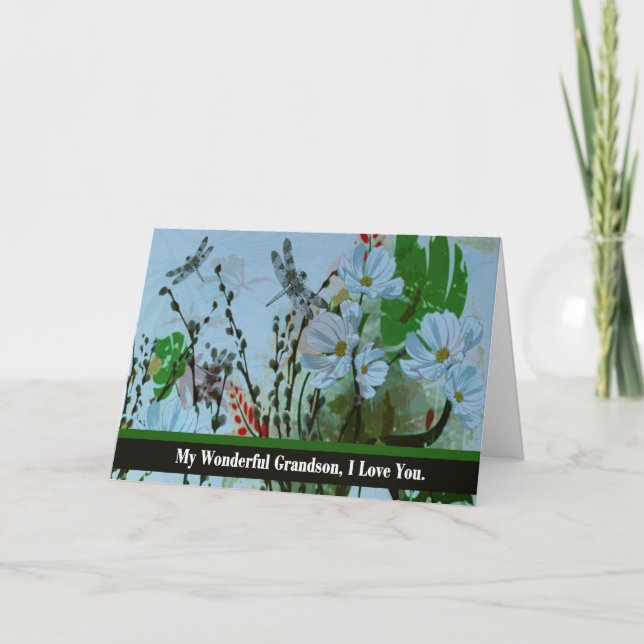 Enkel, Auf Wiedersehen vom am Ende kranken Karte (Vorderseite)