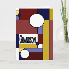 Enkel - der glückliche Vatertag! Karte