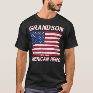 Enkel eines echten amerikanischen Held-Amerikaner- T-Shirt