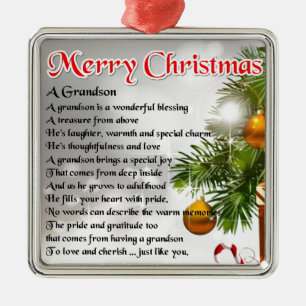 Enkel-Gedicht - Weihnachtsentwurf Silbernes Ornament