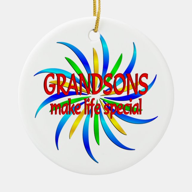 Enkel machen LebenSpecial Keramikornament (Vorne)