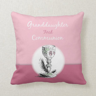 Enkelin Erstkommunion Rosa, Kelch Kissen