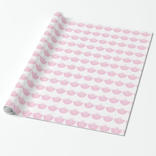 Enkelin Taufe Glückwünsche Rosa Kind o Geschenkpapier