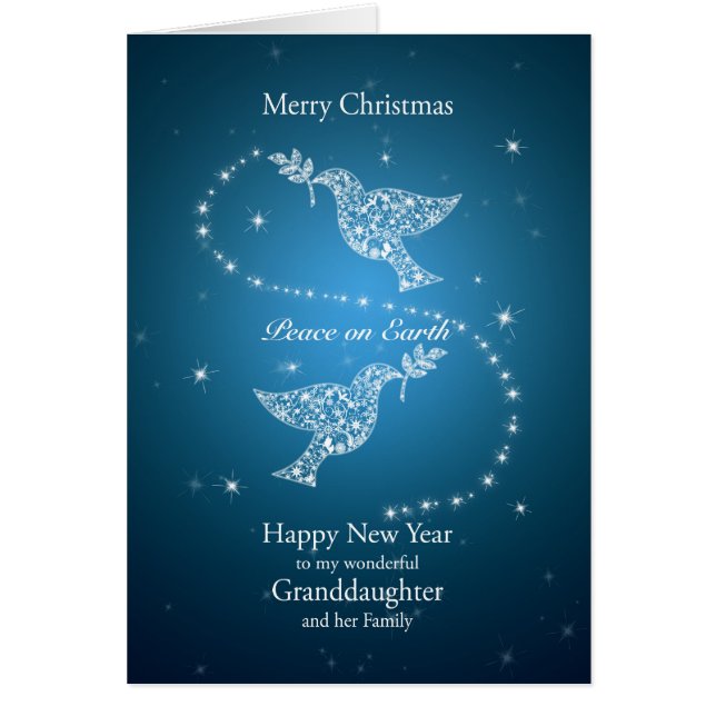 Enkelin und ihre Familie, Doves Christmas (Vorne)