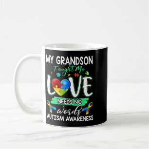 Enkelkind lehrte mich, Liebe braucht Worte Lustige Kaffeetasse